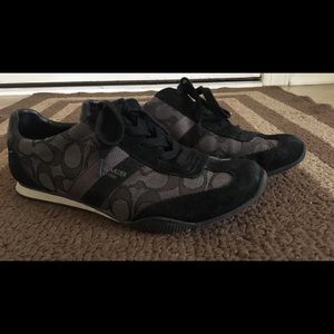 COACH BLACK SNEAKER 7.5