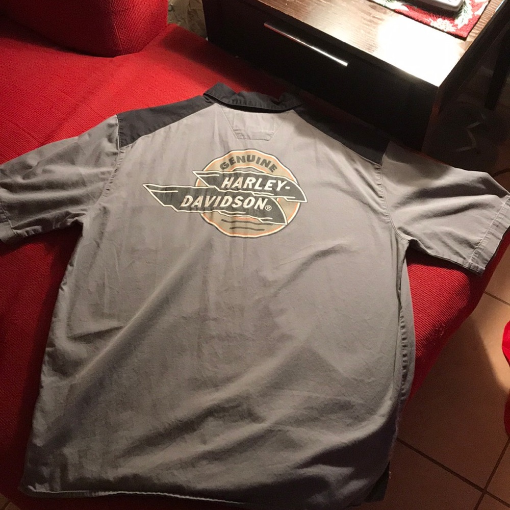 Harley Davidson Garage Work Shirt