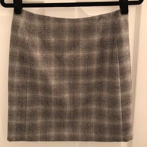 Banana Republic Wool Plaid Skirt