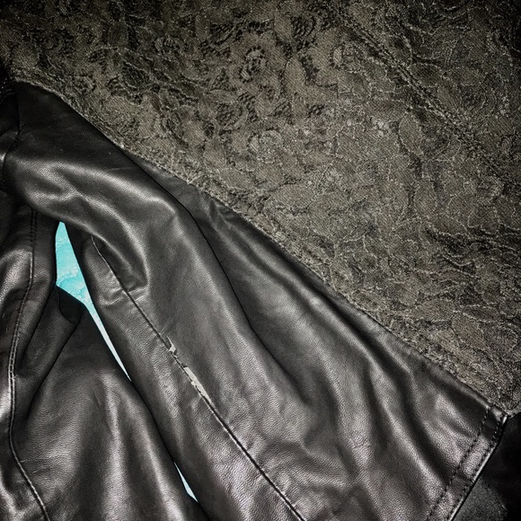 Free People Vegan Leather Jacket - Picture 4 of 4
