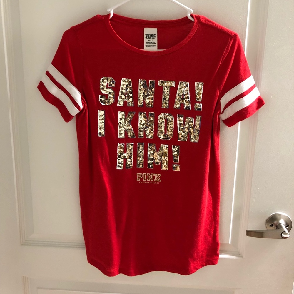 Victoria secret pink elf shirt XS