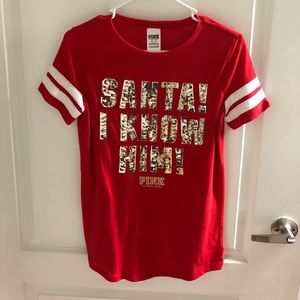 Victoria secret pink elf shirt XS