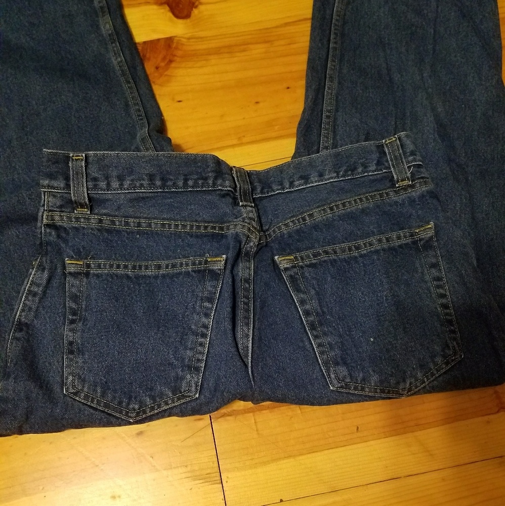 Retro Style Blue Jeans