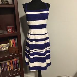 LOFT striped dress size 12