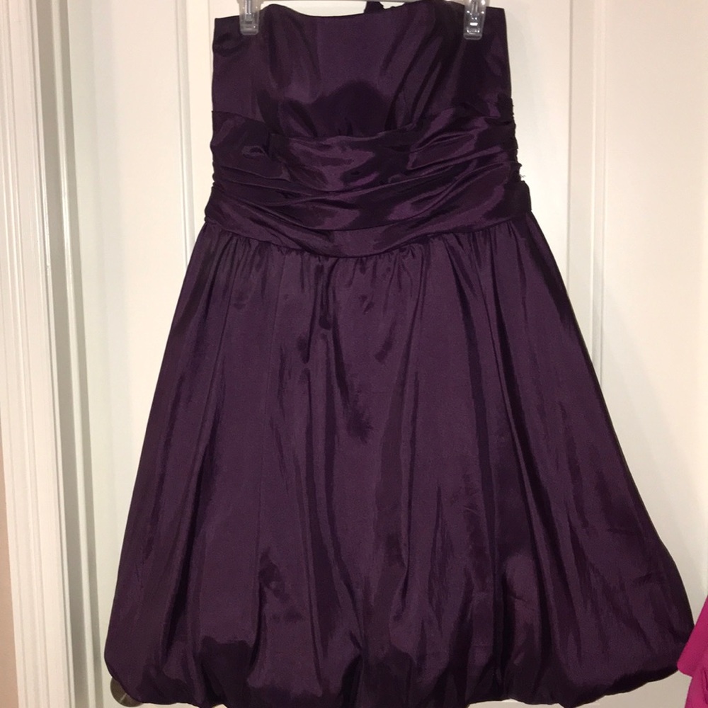 Plum knee-length Party/bridesmaid dress sz 16