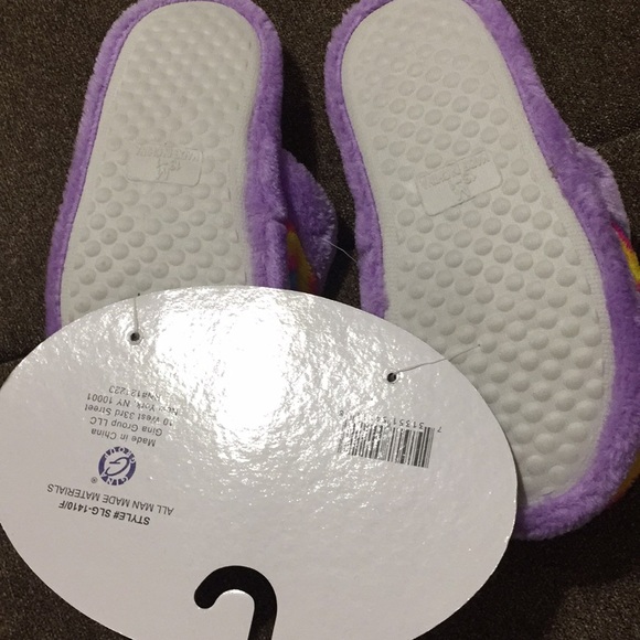 Chatties Girl Printed Zigzag Multi Color Slippers - Picture 8 of 8