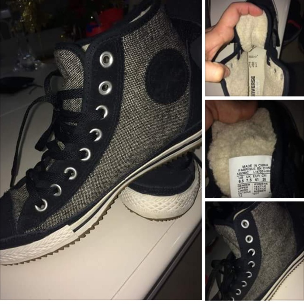 Fleece Chuck Taylor’s