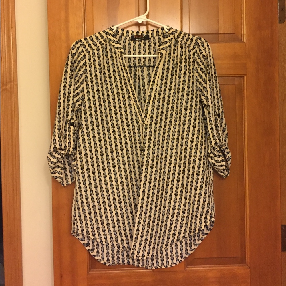 Fun pattern blouse!!