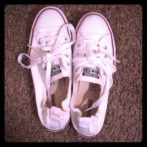Women’s white converse chuck taylor shoreline