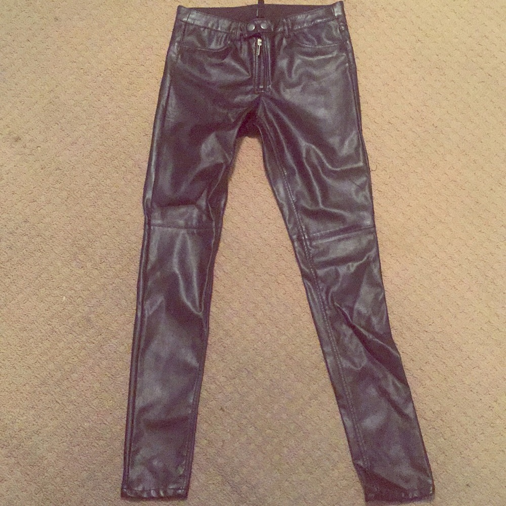 Leather pants