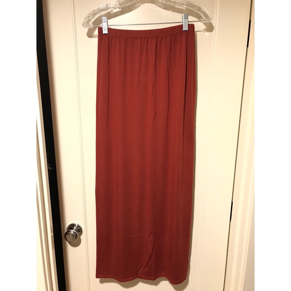 Xhilaration - Burnt orange maxi skirt