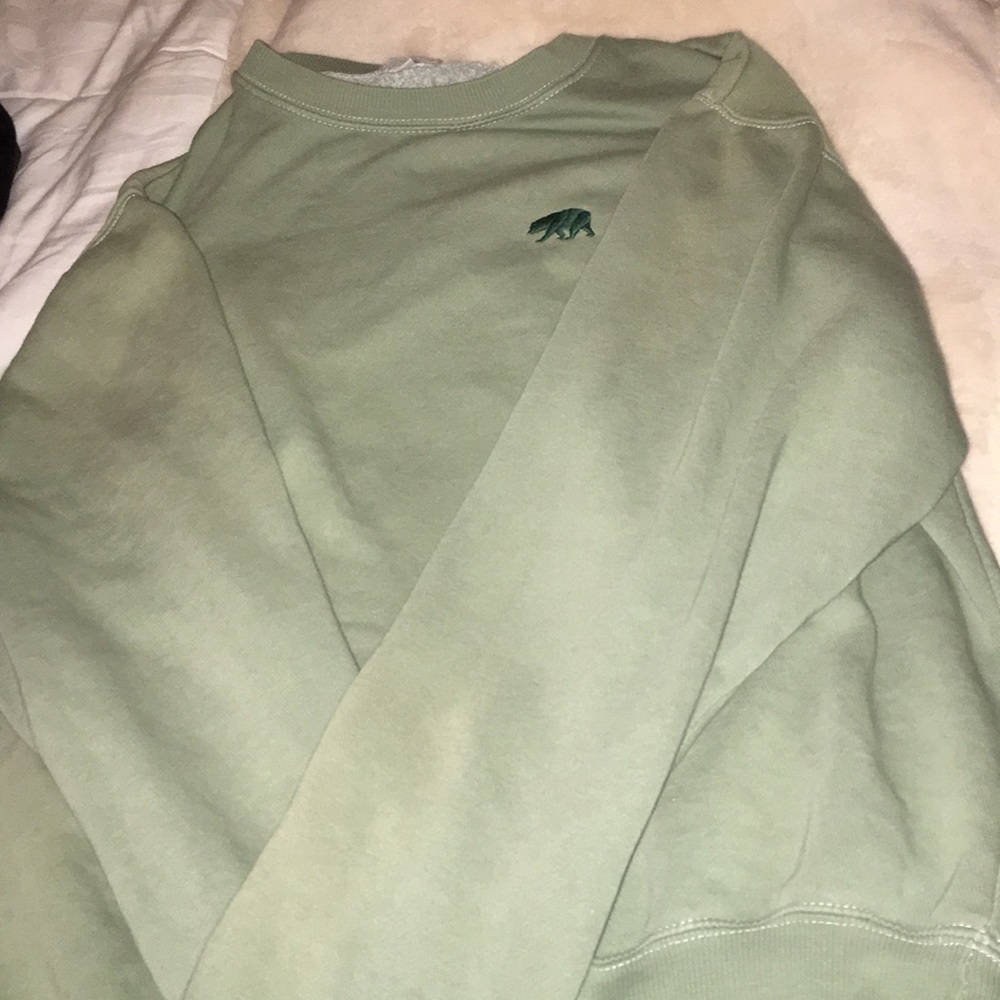 Green Brandy Melville Sweatshirt