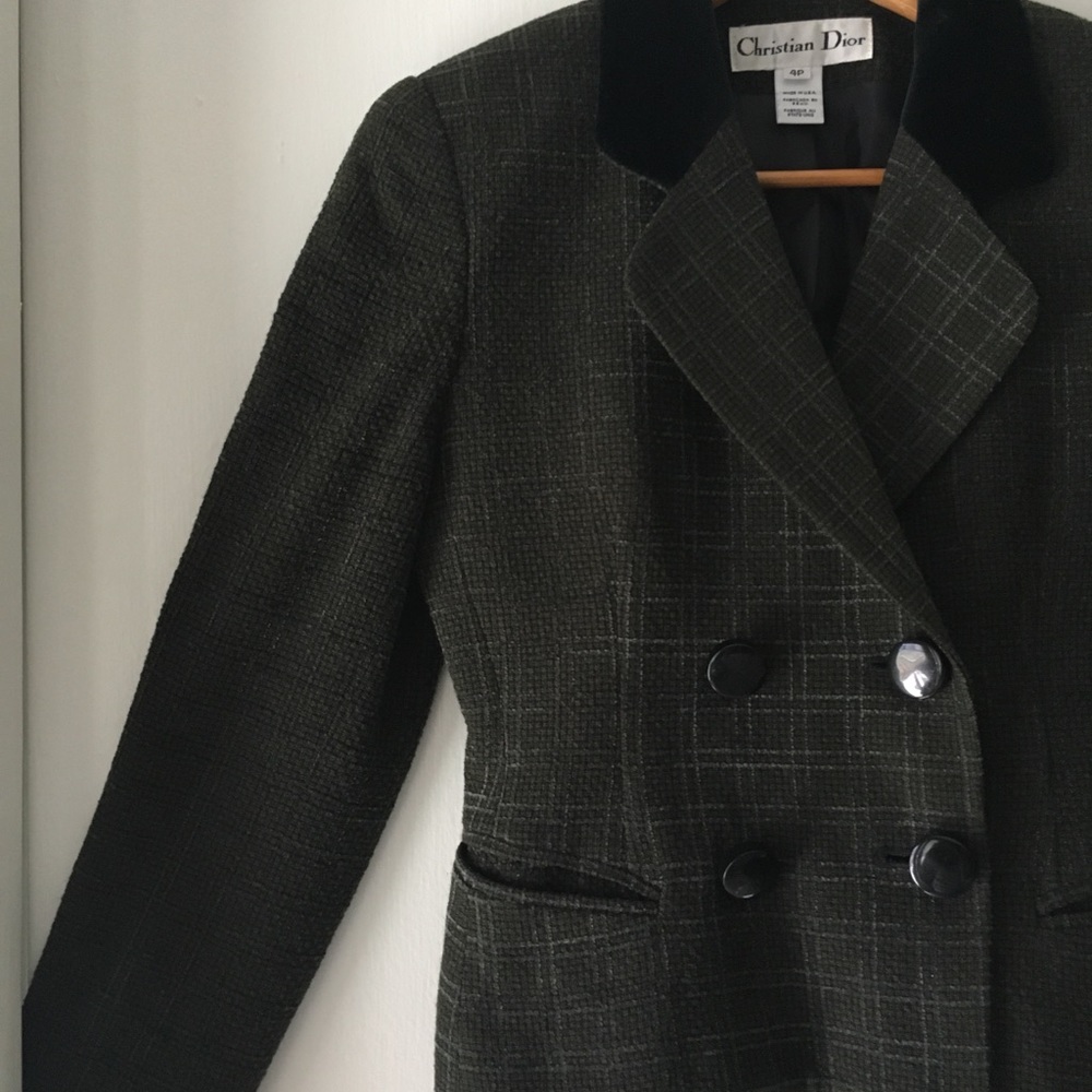 Christian Dior Cropped Blazer