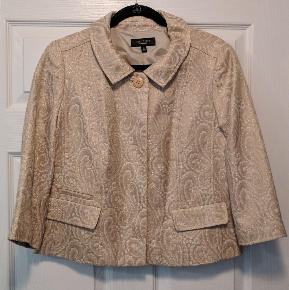 NWT Talbots dressy jacket / blazer size 10