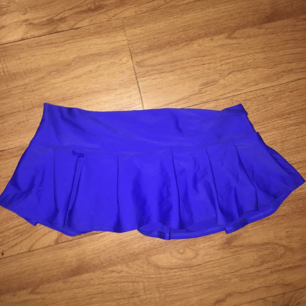 blue rave skirt