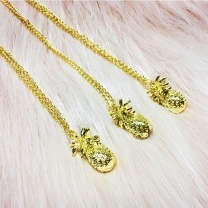 Pineapple Gold Necklace