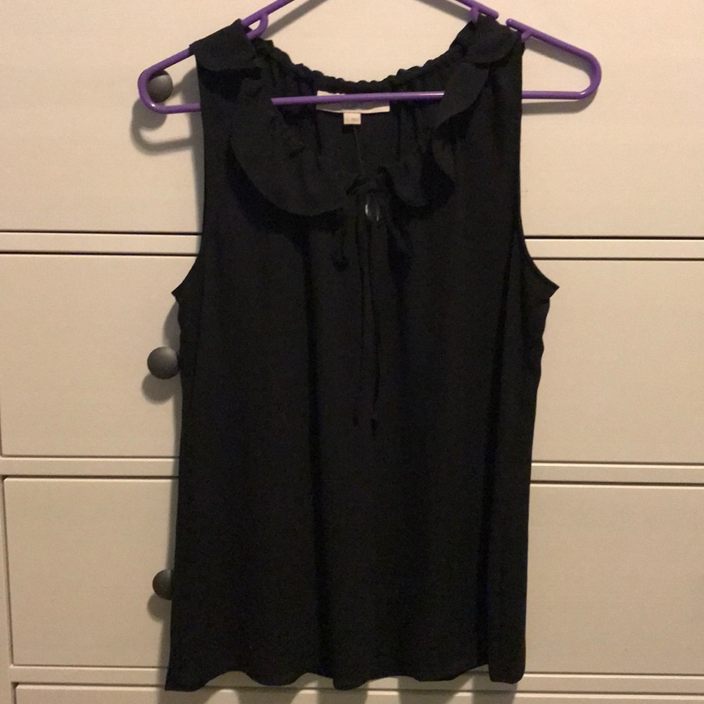 Sleeveless Loft blouse