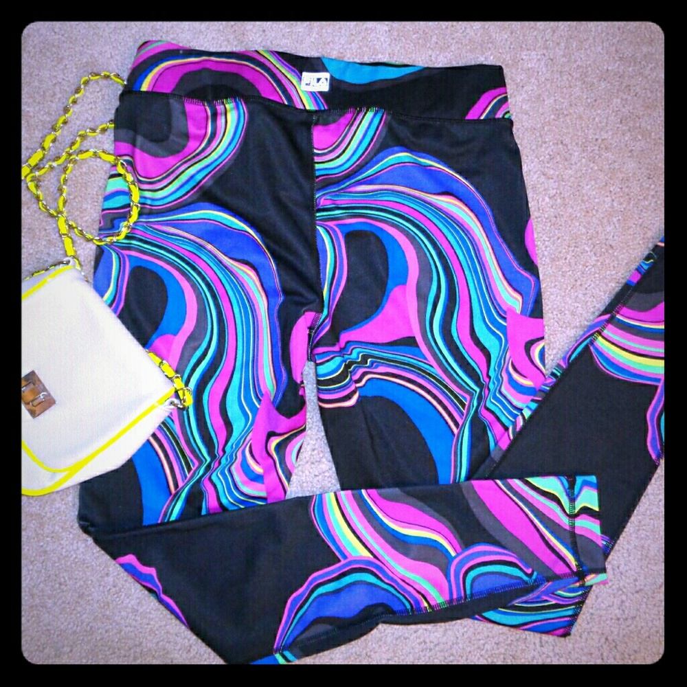 Fila Running Multi-Color Leggings