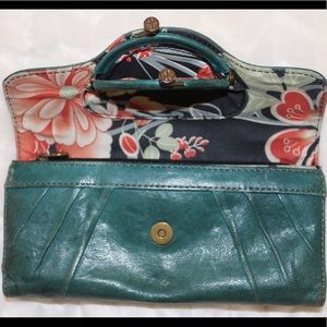 Lucky Brand Turquoise Leather Wallet