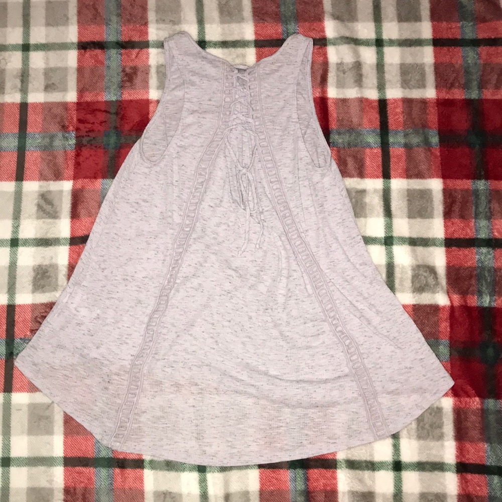 Anthropologie Lace Back Tank