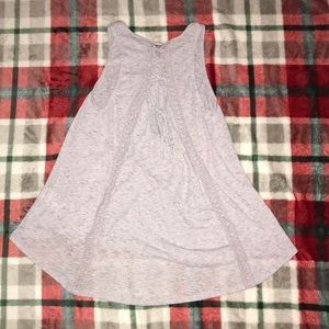 Anthropologie Lace Back Tank
