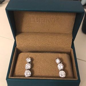 CZ earrings