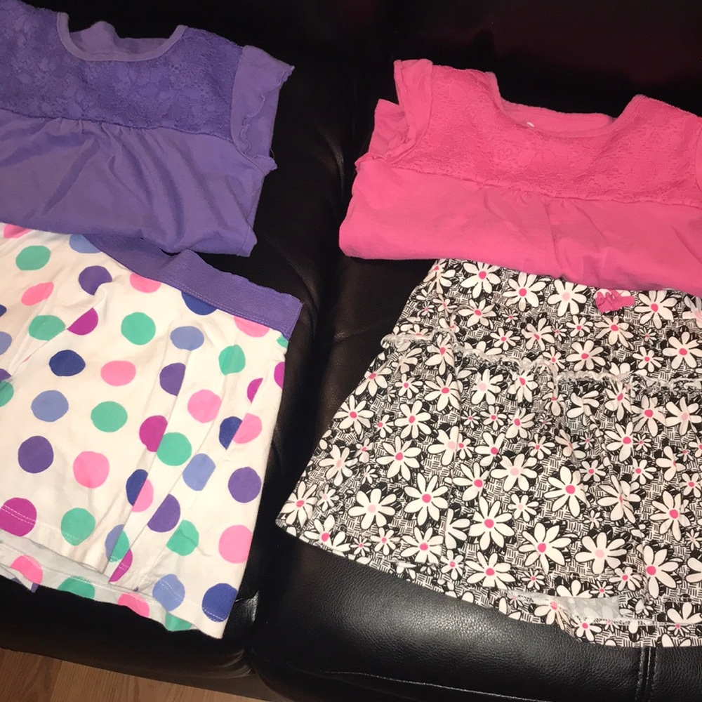 Girls skirt sets