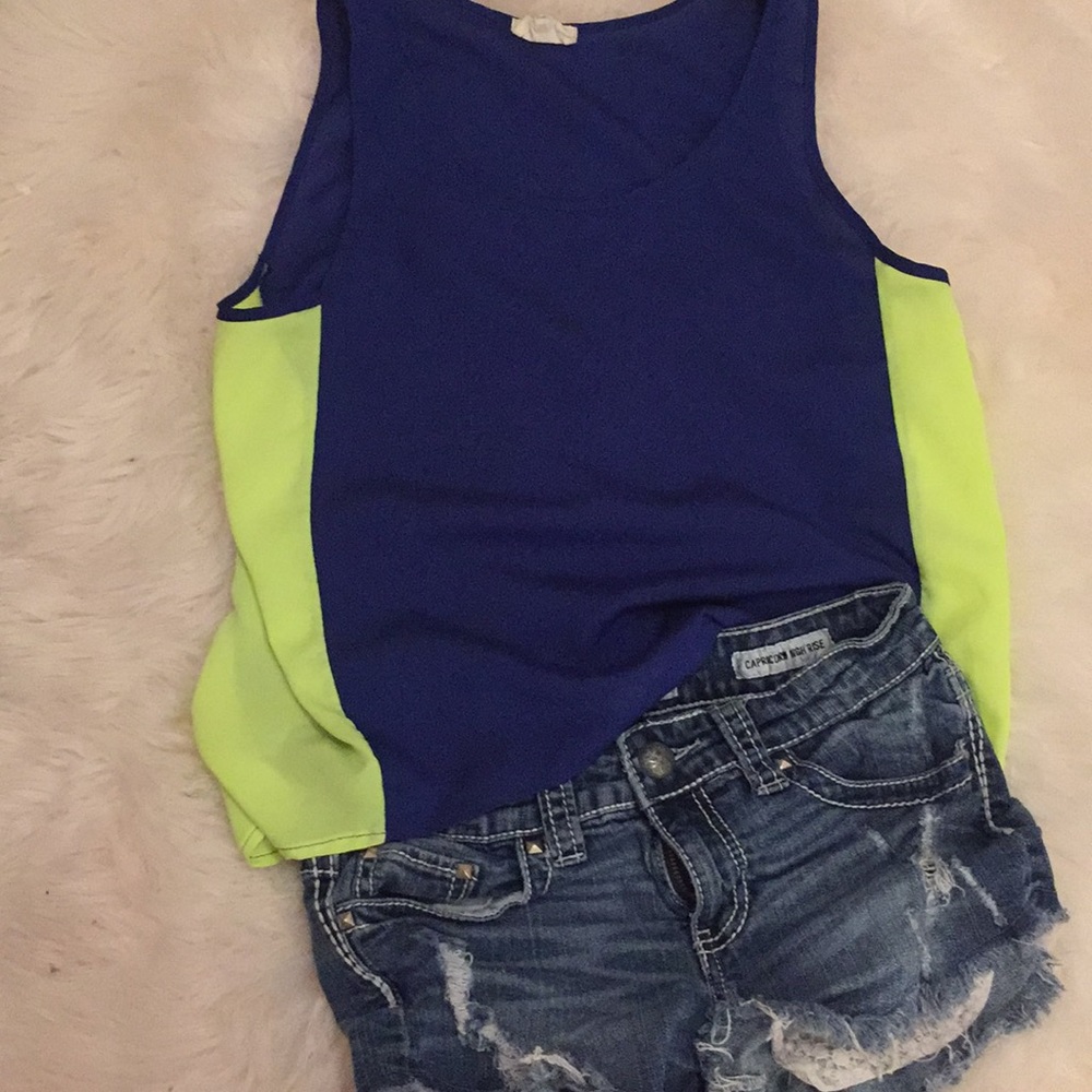 High low one clothing tank top.