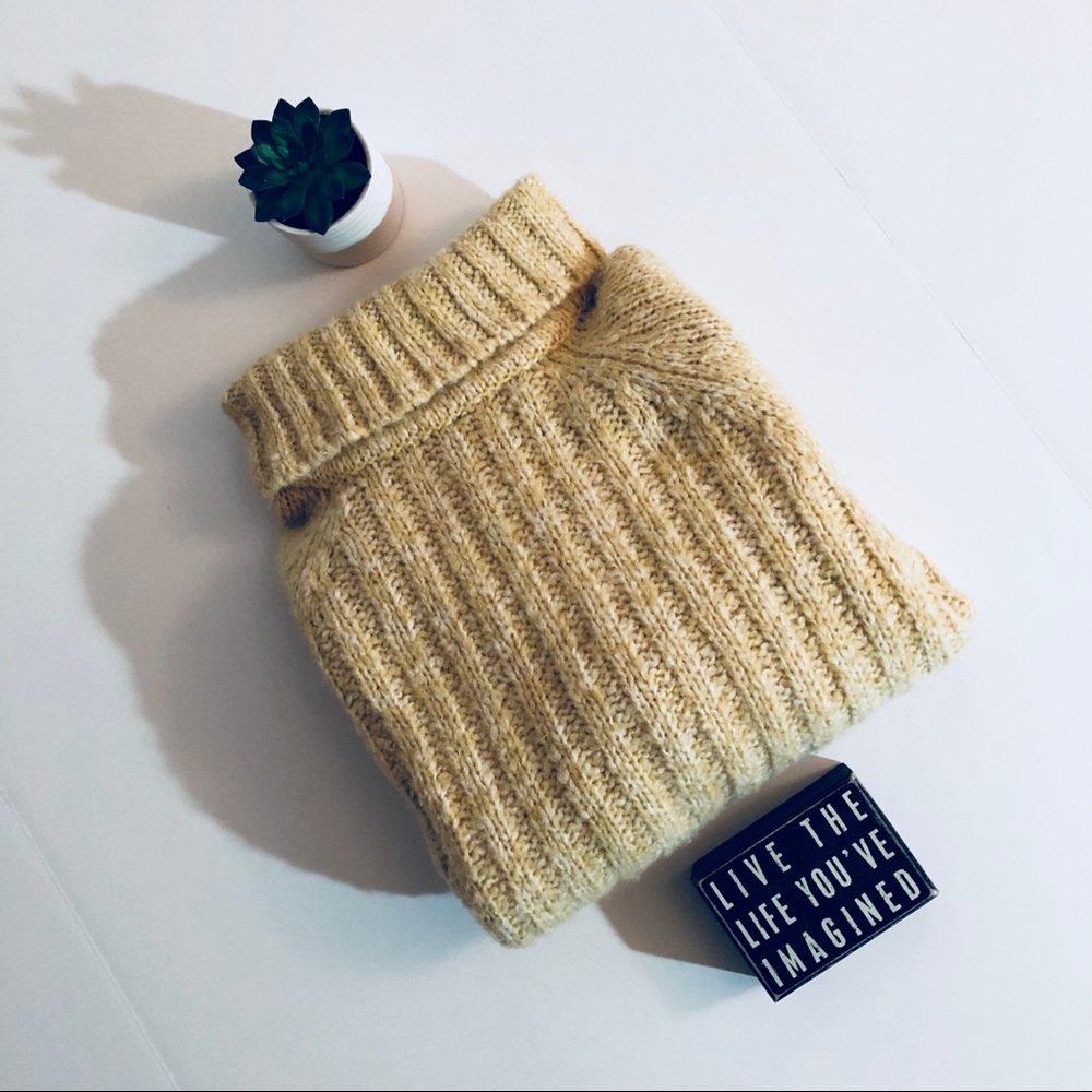 Fashion Bug Turtleneck Sweater Acrylic- Small