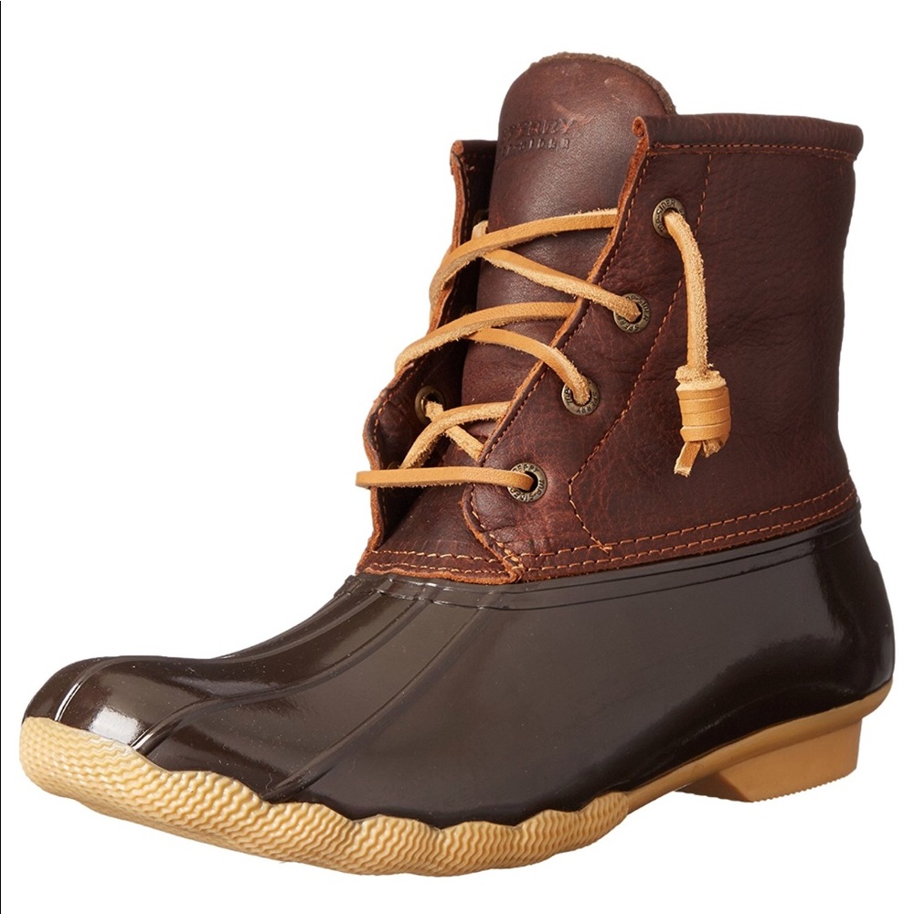 Women’s sperry saltwater duck boots
