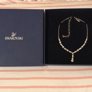 Swarovski Y-shaped necklace