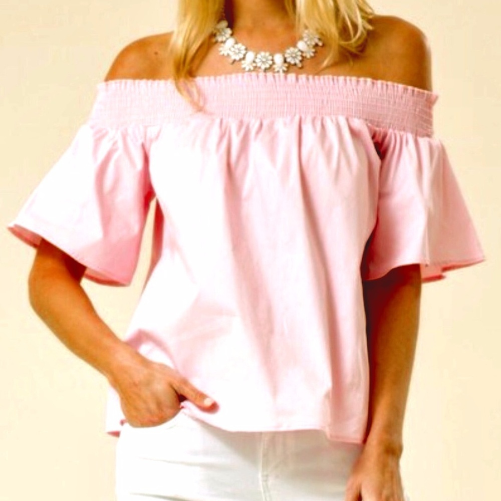 NEW SHORT BELL SLEEVE TUNIC