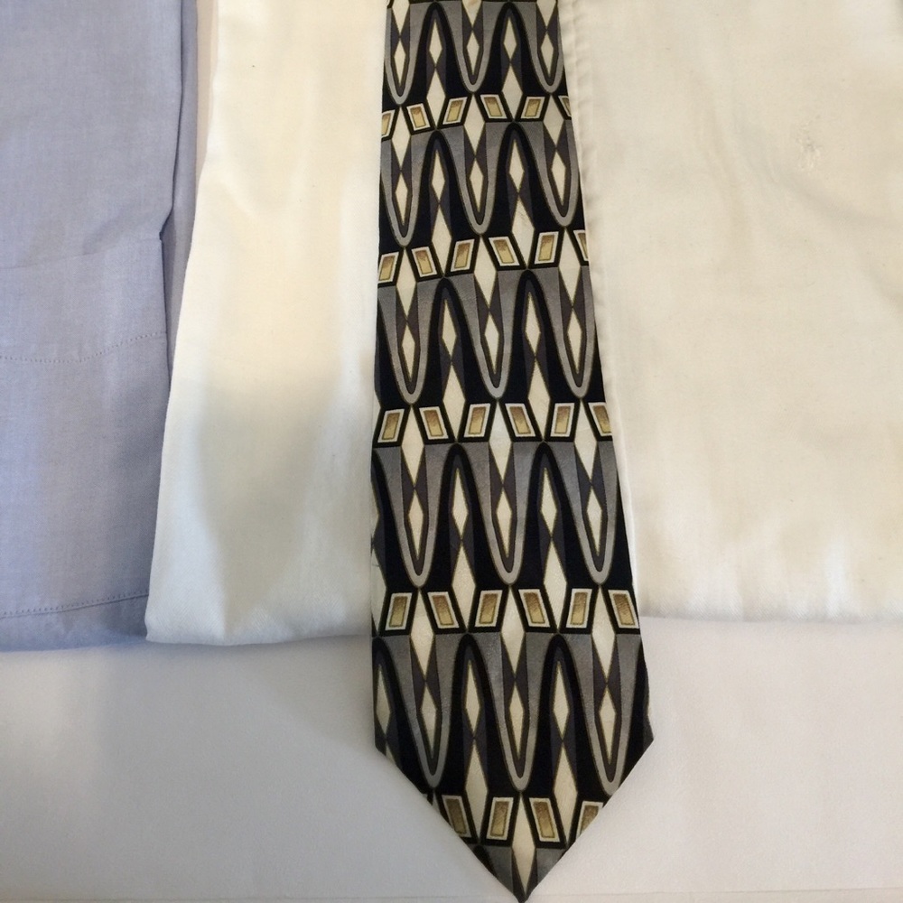 Martin wang men's silk tie