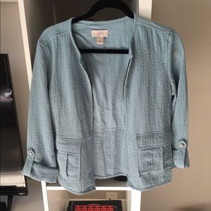 Loft Chambray blazer - XS