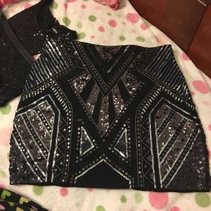 Express Sparkle Skirt