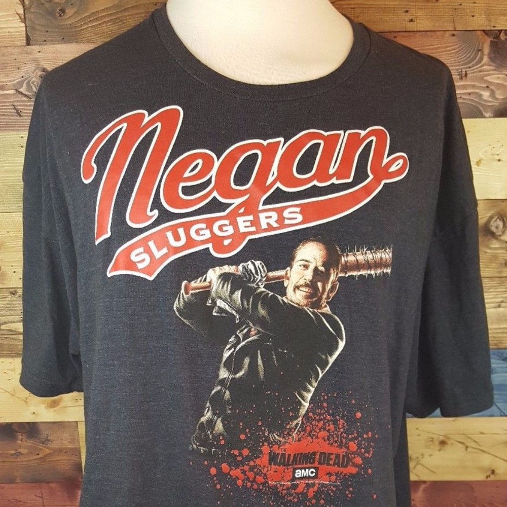 Walking Dead Negan Sluggers Lootcrate Shirt 2XL