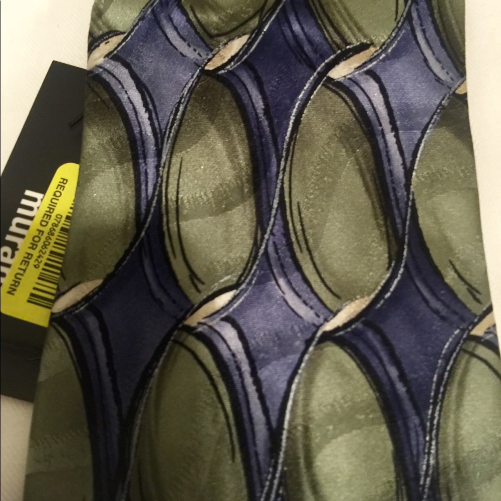 Murano new men's silk tie