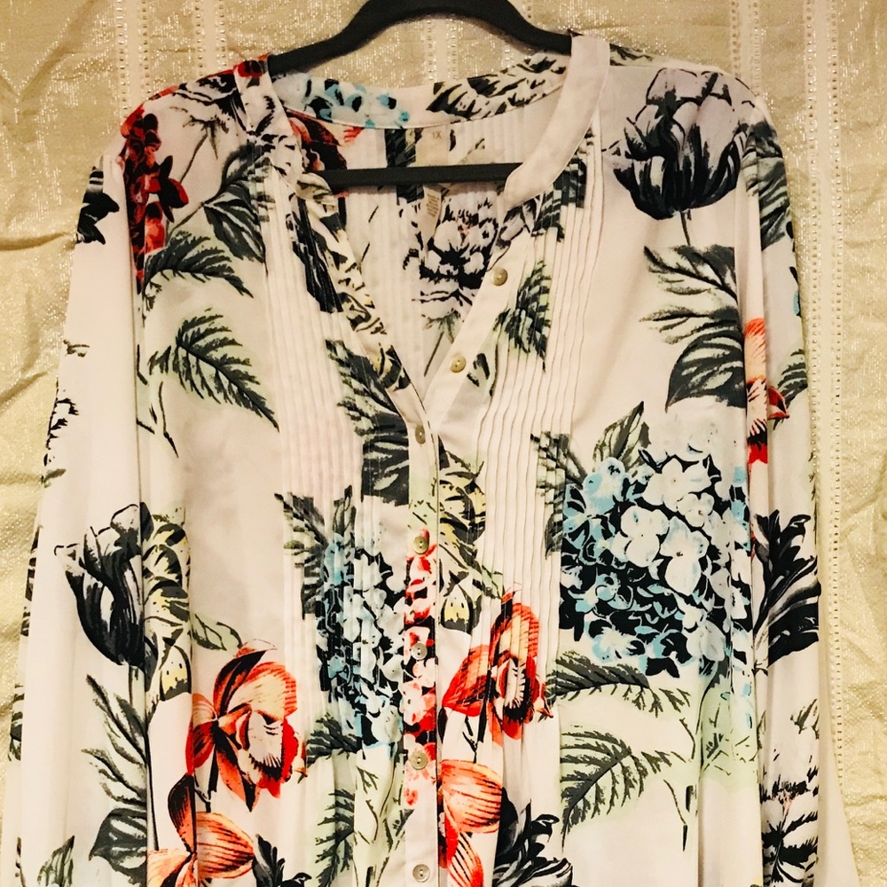 Melissa McCarthy Seven Blouse 1X