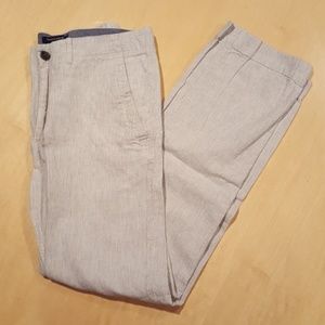 Banana Republic linen pinstripe 33x32 -make offers