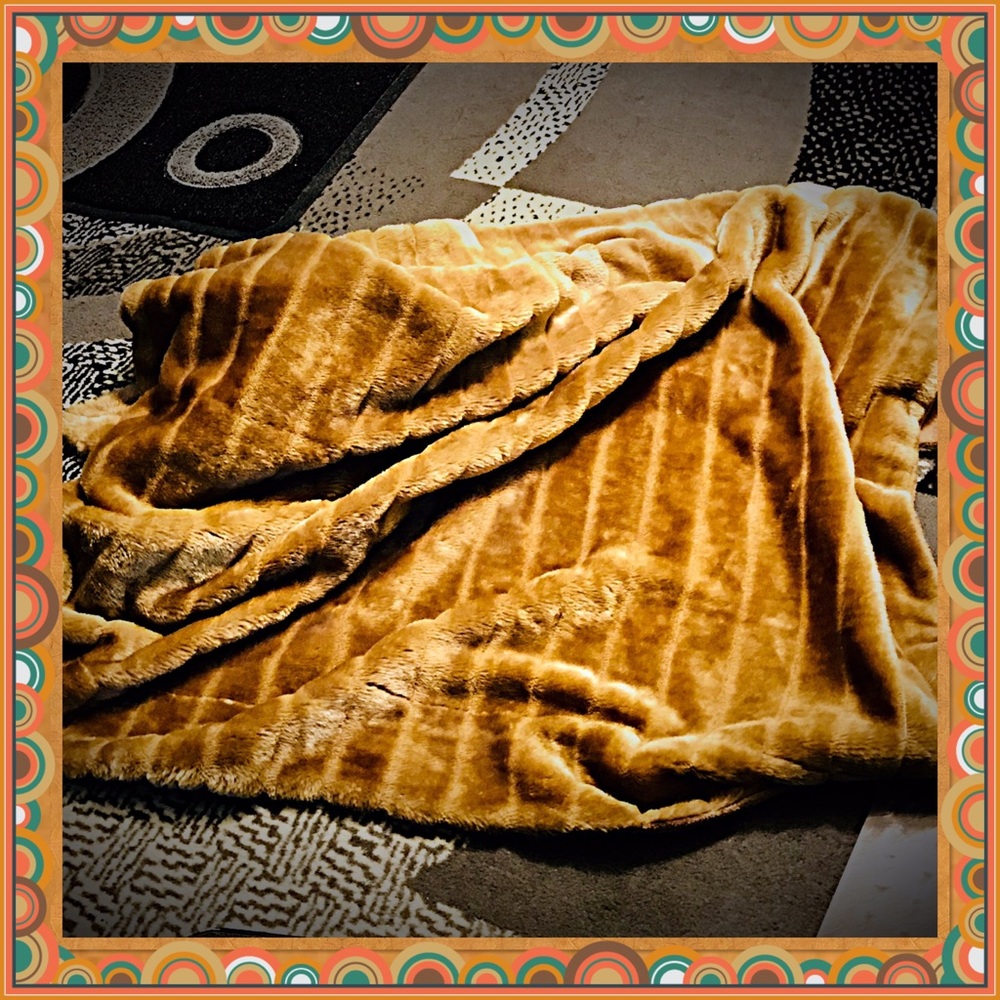 Luxurious Mink Throw.