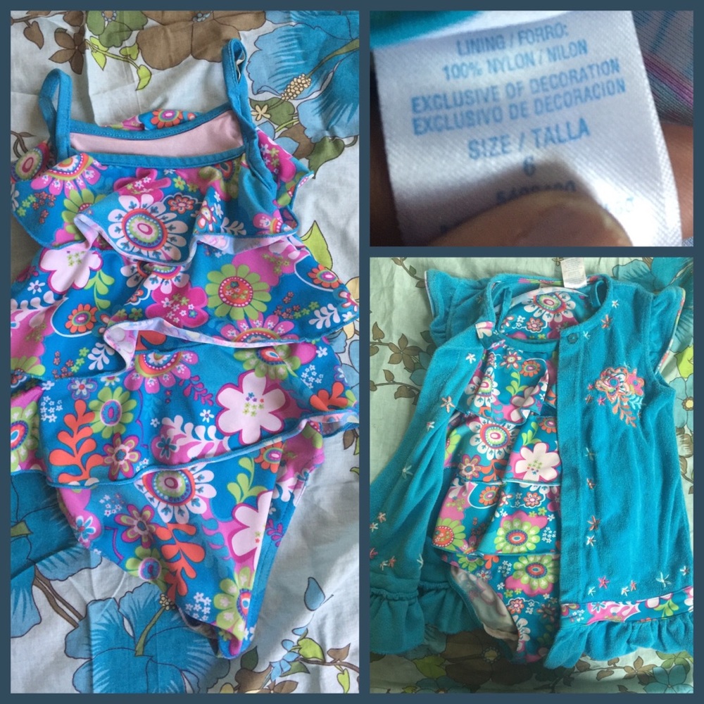 Bathing Suit and Cover Up Set