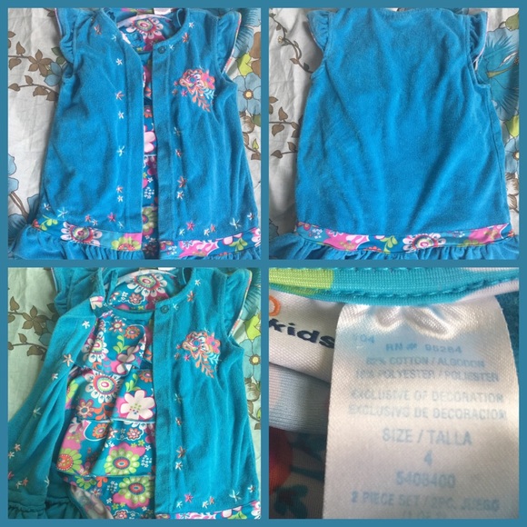 Bathing Suit and Cover Up Set - Picture 2 of 4