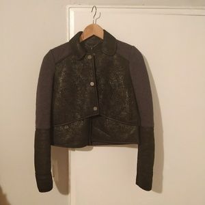 BCBGmaxazria cropped jacket.