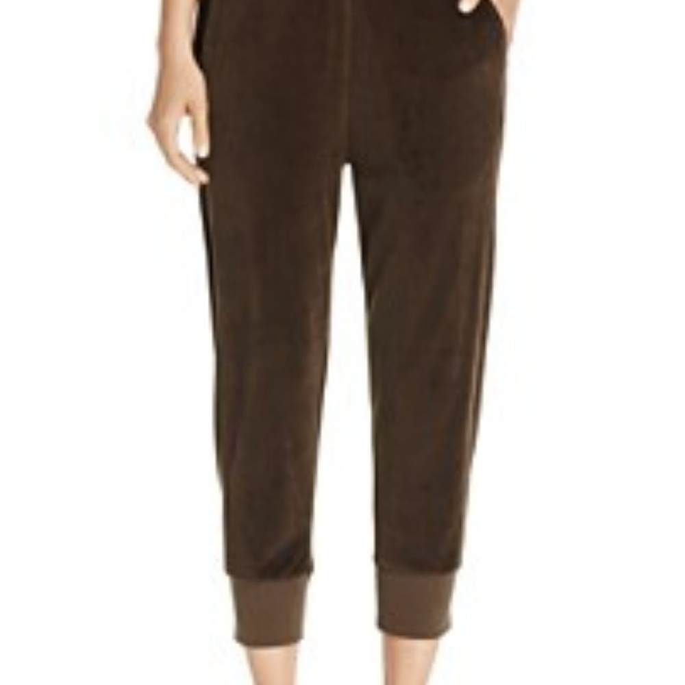 Vince Velour Cuffed Jogger