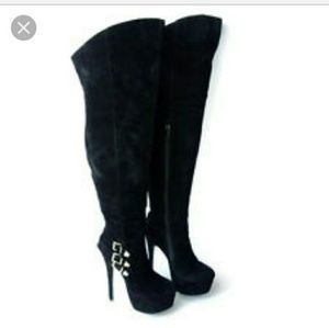 Fahrenheit puma-10 over knee boots