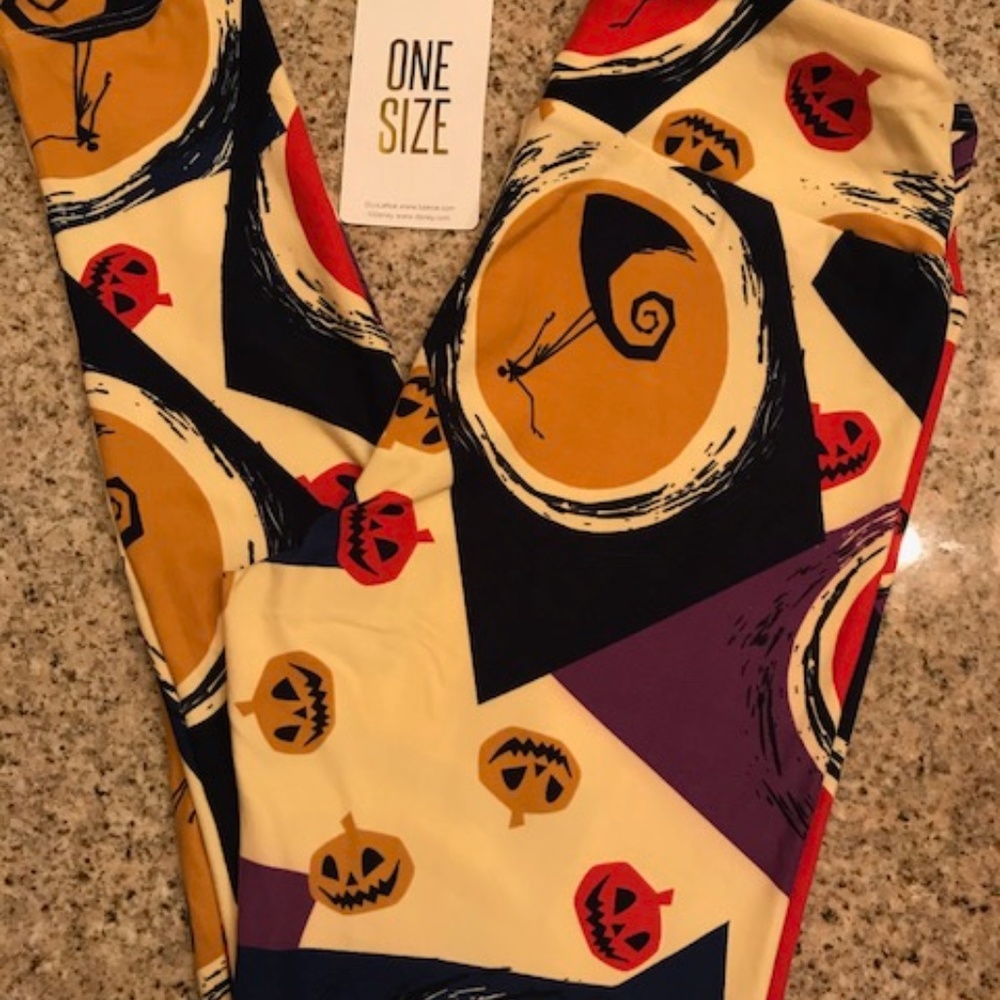Lularoe Jack Skellington Nightmare B4 Xmas Legging