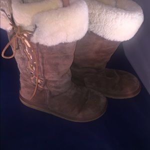 Lace Up Uggs