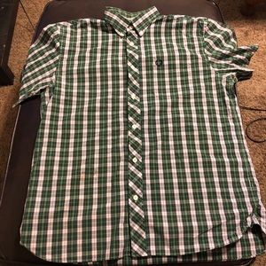 Fred Perry short sleeve button down.