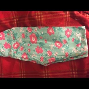 Lularoe OS floral with hidden unicorn