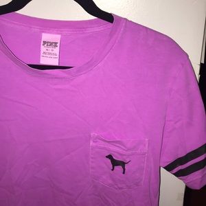 Purple short sleeve PINK bu Victoria’s Secret tee